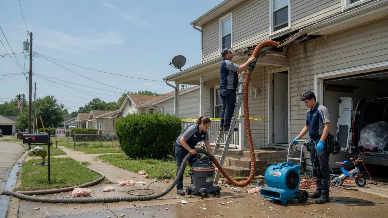 Water Damage Restoration in Walsh, IL near me